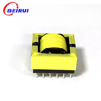 Transformateur haute fréquence en ferrite BAIRUI personnalisé, vertical, DIP, petit, pour chargeur rapide, certifié RoHS CE ISO9001, pour soudeuse