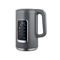 Bouilloire électrique en acier inoxydable sans fil à double paroi isolée garder au chaud connectivité WiFi usage domestique 220v