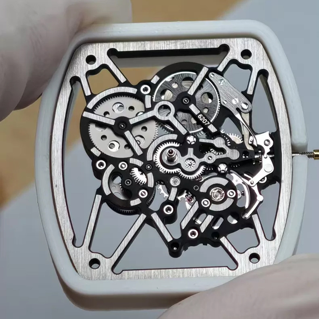 Lightweight Titanium Automatic Caliber Full Skeleton Stable Time Sports Special Watch Movement