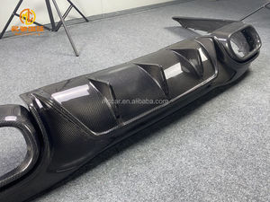 Vendita calda Diffusore paraurti per auto in fibra di carbonio per diffusore posteriore Mercedes-Benz AMG GT 63 <span class=keywords><strong>S</strong></span> - Product Image 4