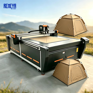 เครื่องตัดแบบใบมีดสั่นสะเทือนพร้อมใบมีดเซอร์โว ช่วยลดการใช้พลังงาน REMEYA สำหรับเครื่องจักรผ้าคอมโพสิตหลายชั้น - Product Image 1