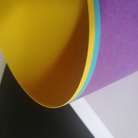 Papier de Construction de copie de couleur de carton de couleur de format A4 papier de papier de carton de couleur