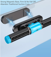 Bomba de Circulación de Agua para Acuario, DC Sin Escobillas, 2800-8000L/H, 25W, Bajo Ruido, Montaje Magnético, para Escritorio o Exteriores