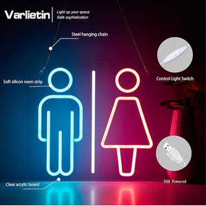 Hersteller-Dropshipping: Kundenspezifische Acryl-Neonlichter, 5V USB Neonbuchstaben für Wohnzimmerdekoration, IP65 Landschaftsanwendung, Warmweiß - Product Image 3