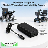   Cargador de Batería de Iones de Litio de 42v 4a con Certificación CE PSE SAA KC para Robot de Limpieza y Aspiradora de 36v