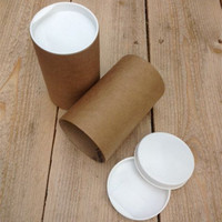 Tubo de papel impermeable 100% para almacenamiento de carteles, papel de envío, papel corrugado ligero, arte, tubo de correo, caja cilíndrica
