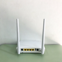Terminal Jaringan Optik Xinsuhang GM220-S XPON ONU GPON EPON WiFi4 2.4GHz 1GE 3FE 1POTS USB FTTH untuk Rumah dan Kantor