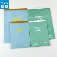 Rechtseitiges B5 Notizbuch mit Bedruckung, Laminierung, Thermobindung und Papierumschlag, 30 Blatt, für Werbezwecke