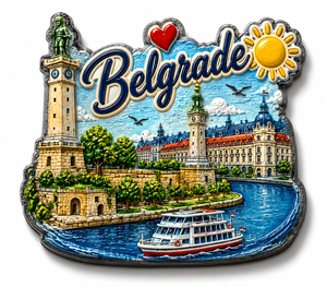 Imán de Resina para Refrigerador con Diseño de Países del Mundo, Lugares Emblemáticos de Ciudades Europeas, Recuerdo Turístico, Patrón Personalizable, Venta al Por Mayor - Product Image 3