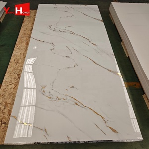 Panel de Pared Decorativo con Patrón Personalizado, Revestimiento de PVC con Efecto Mármol, Impresión 3D, Protección UV, <span class=keywords><strong>para</strong></span> Interiores - Product Image 3