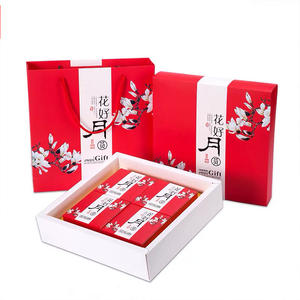 カスタムロゴプリント中国月餅月餅ボックス卸売格安ベーカリー食品紙月餅包装 - Product Image 6