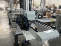 Lengan Robot Industri Servo Motor AC Lima Sumbu Dua Lengan Teleskopik Baru 3750W 320kg Mesin Injeksi IP67 AC220V Garansi 1 Tahun