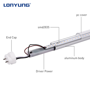 Tùy Chỉnh 3000K 4000K 5000K 6000K 16W 2ft 3ft 4ft 5ft 8ft 120Cm 1200Mm Công Nghiệp Nhôm G13 <span class=keywords><strong>T8</strong></span> <span class=keywords><strong>LED</strong></span> Ống - Product Image 4