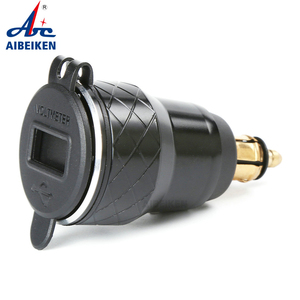 USB xe máy QC3.0 sạc nhanh 2 cổng sạc xe hơi 24V USB ổ cắm sạc QC 3.0 cho nhỏ thuốc lá chủ - Product Image 1