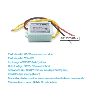 Populaire Hot Selling Hoge Kwaliteit Slimme AC-DC ZFX-M303 Power Module Thermostaat Moederbord Voedingsadapter