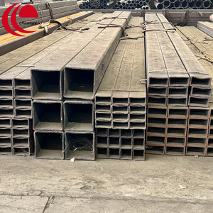 Q235 hafif çelik profil ASTM A500 galvanizli 6m kare içi boş bölüm demir boru çelik içi boş kare çubuk için yapı borusu - Product Image 2