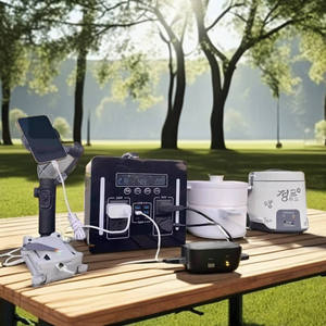 Station d'alimentation portable 700W, batterie de secours LiFePO4, générateur solaire pour le camping en plein air, les voyages, la maison et les situations d'urgence - Product Image 3