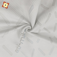 Option de housse de matelas tricotée respirante en tissu viscose/polyester Jacquard anti-boulochage en coton microfibre