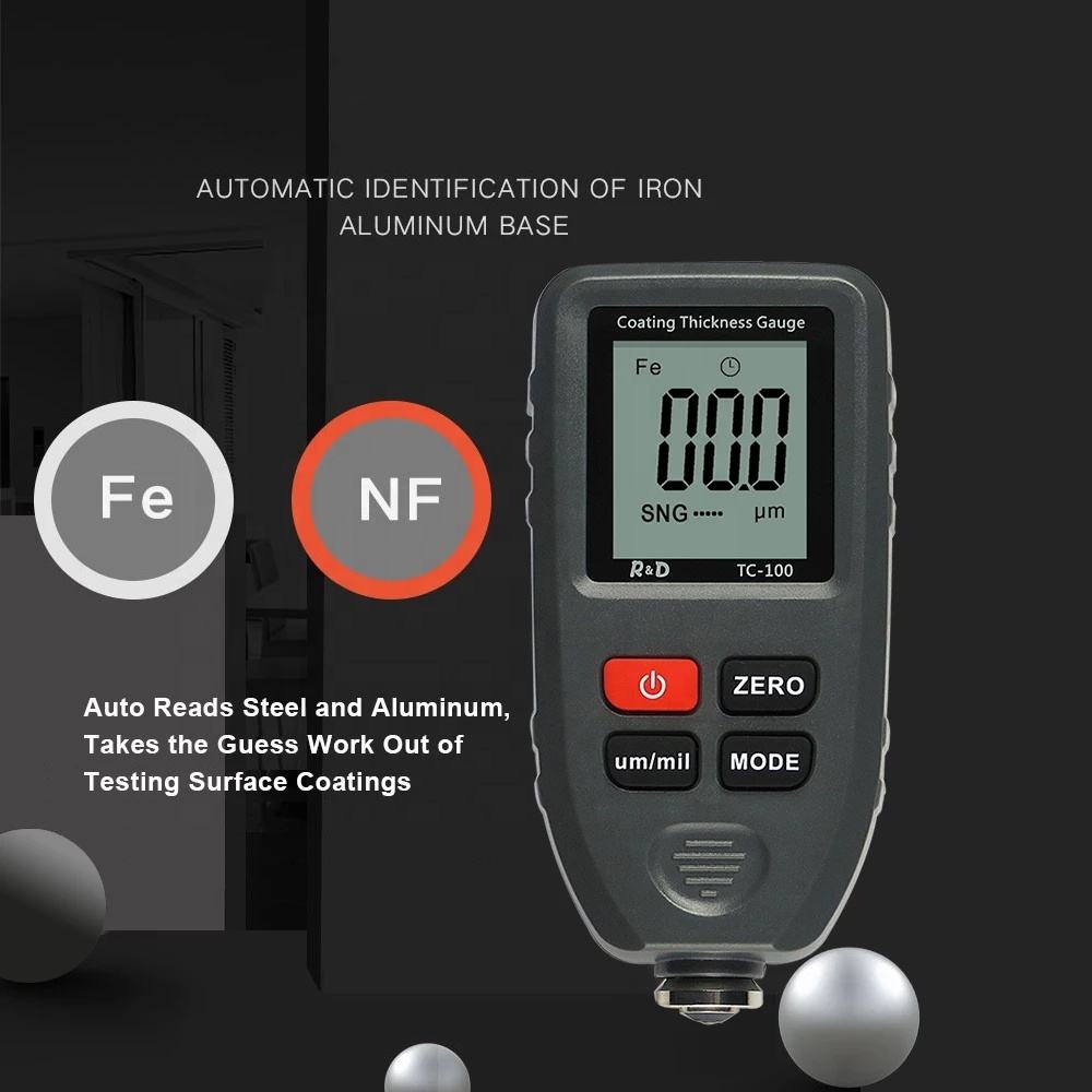 TESMEN TCG-2001 Jauge D’Épaisseur De Peinture Pour Voitures