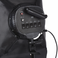 Kit de studio photo professionnel avec support de douille pour 5 lampes et boîte à lumière