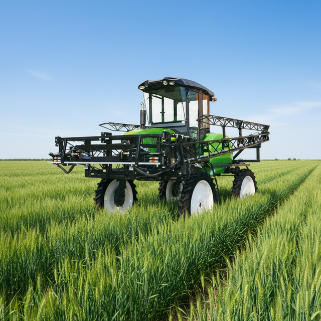 Self-Propelled 120HP Sprayer 4WD with Engine High Productivity Precision Spraying for Large-Scale Farm Operations