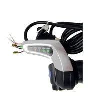 Electric Throttle Grip Handlebar with LED Digital Meter