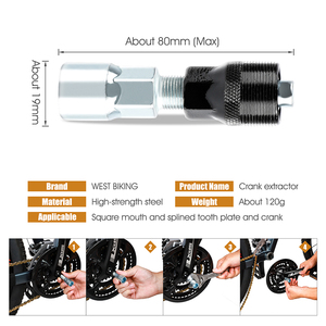 WEST BIKING Tournevis de <span class=keywords><strong>vélo</strong></span> à rayons hexagonaux en gros Outils de moto <span class=keywords><strong>Kit</strong></span> d'outils de <span class=keywords><strong>réparation</strong></span> d'extracteur de rang de <span class=keywords><strong>vélo</strong></span> multifonction - Product Image 4