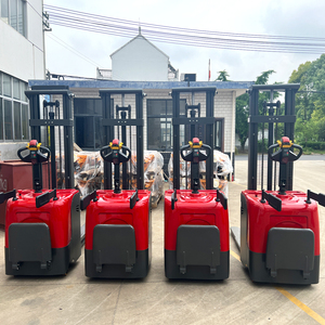 Hızlı teslimat CE/ISO taşınabilir yarı elektrikli palet istifleyici 1.5 ton 2 ton depo arabası istifleyici elektrikli Forklift - Product Image 5