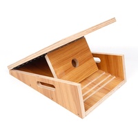 Planche inclinée en bois pour la gymnastique à domicile squats posture compensée cheville achille antidérapant réglable mollet civière