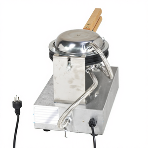 Machine à gaufres électriques commerciales Blue Tank avec revêtement antiadhésif, puissance 1400W, 26 gaufres par lot, gaufres croustillantes - Product Image 4