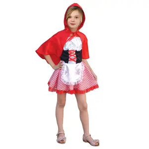 Children Fancy Fairy Tale Character Cosplay Costume Red Riding Hood-HSG6868-A