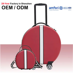 Maleta de 18 pulgadas, equipaje pequeño y bonito, ABS, equipaje ligero, Juego de 2 uds., rueda giratoria con cerradura TSA, caja de carrito de cabina redonda - Product Image 1