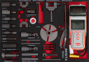 Set di <span class=keywords><strong>Attrezzi</strong></span> per Riparazione e Manutenzione <span class=keywords><strong>Moto</strong></span> di Alta Qualità, 148 Pezzi con Carrello Portautensili - Product Image 5