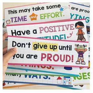 Affirmations quotidiennes inspirantes, motivation, encouragement à la pleine conscience, croissance, mentalité positive, cartes d'affirmations positives pour enfants - Product Image 1