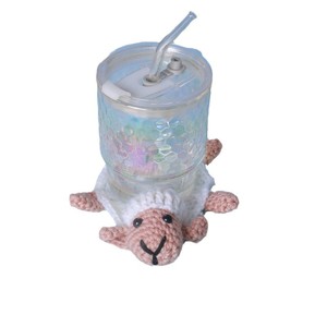 Nouveau dessous-de-verre transfrontalier en forme de tortue, résistant à la chaleur, fait main, tricoté au crochet, motif dessin animé multicolore, pour tasses et assiettes - Product Image 5