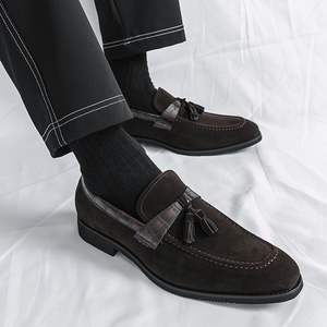 Chaussures habillées pour hommes de haute qualité, faites à la main, à franges, élégantes, décontractées, à bout pointu, formelles - Product Image 3