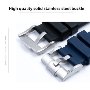 Per <span class=keywords><strong>Rolex</strong></span> Submariner 20mm arco cinturino in Silicone <span class=keywords><strong>accessori</strong></span> per orologio impermeabile per Submariner Explorer - Product Image 4