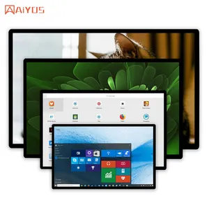 Aiyos 15 15.6 אינץ אנדרואיד 11 Tablet PC מלא HD IPS קיבולי מסך מגע פנל 2 + 32G כל-ב-אחד תעשייתי Tablet מחשב