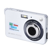 NUEVO Cámara Digital para Estudiantes con Conexión a Internet, 4K Full HD, 48MP, Pantalla de 2.7 Pulgadas, Carcasa de Aleación, Sensor CMOS, Zoom 16x, Selfie, Video, MicroSD