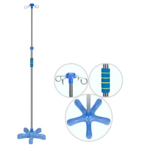Soporte de Suero Médico Ajustable, Soporte de Infusión Conveniente y Duradero - Product Image 1