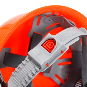 علامة تجارية آمنة 20kV برتقالي ABS بلاستيك من البلاستيك سميكة موقع البناء كهربائي قبعة صلبة - Product Image 5