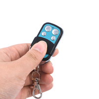 Télécommande sans fil 433.92MHz pour porte automatique, code fixe en métal, copie en face à face, télécommande RF