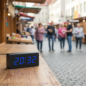 Minuterie LED CHEETIE à 4 chiffres, 1,8 pouce, affichage lumineux, portable, murale, pour <span class=keywords><strong>piscine</strong></span>, golf, cuisine et marché de rue - Product Image 4