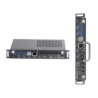 Module informatique enfichable I3i5i7 OPS PC, adapté aux écrans interactifs de tablettes et aux tableaux blancs interactifs pour les réunions