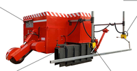 Fast Extrusion Kerb Slipform Machine Urban Road Concrete Curb Maker