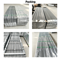 Tôle d'acier galvanisé à mailles espacées en chevrons pour coffrage, plafond, mur et support de plâtre, longueur personnalisable