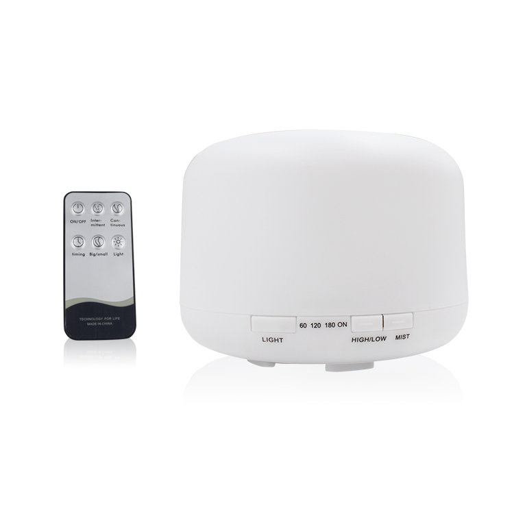 HFSecurity 500 мл 7 видов цветов LED ультразвуковой смарт-очиститель воздуха мини увлажнитель воздуха