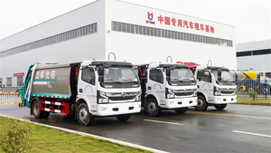 รถบรรทุกดีเซลขับเคลื่อน 4x2 ประสิทธิภาพสูง พร้อมเครื่องอัดขยะติดตั้งบนรถแบบเกียร์ธรรมดา - Product Image 6