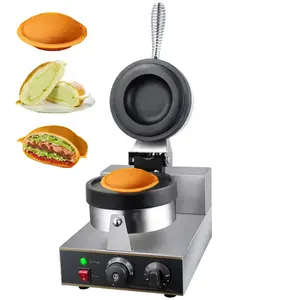 Comercial cuatro una tecnología avanzada buen precio de Panini sándwich pan UFO hamburguesa prensa parrilla tostadora máquina