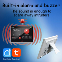 Système d'alarme de sécurité domestique 4G + WiFi de haute qualité, meilleure vente, sans fil, 433 MHz, écran tactile de 7 pouces, contrôle tactile complet